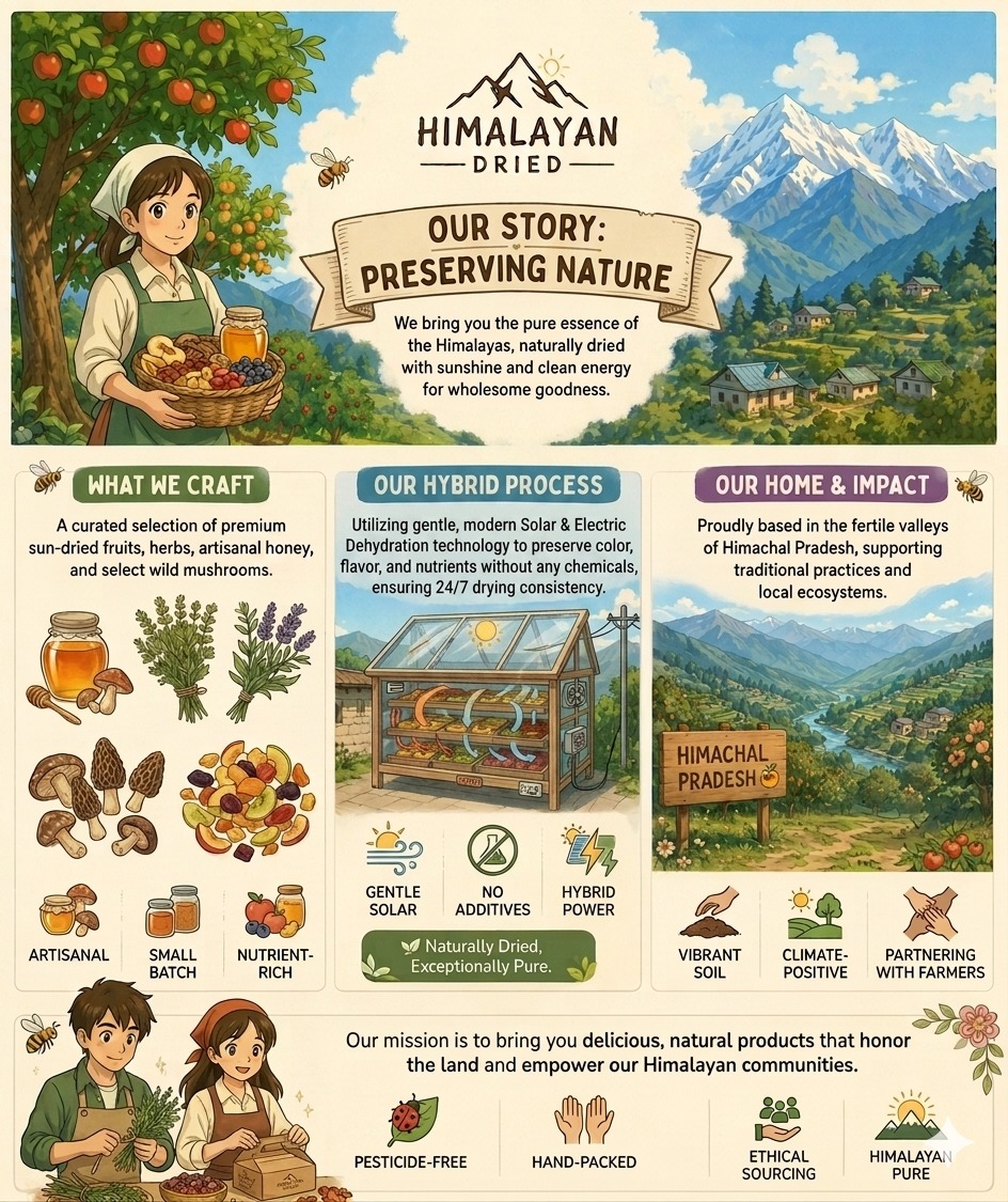 Himalayan Dried Brochure Cover